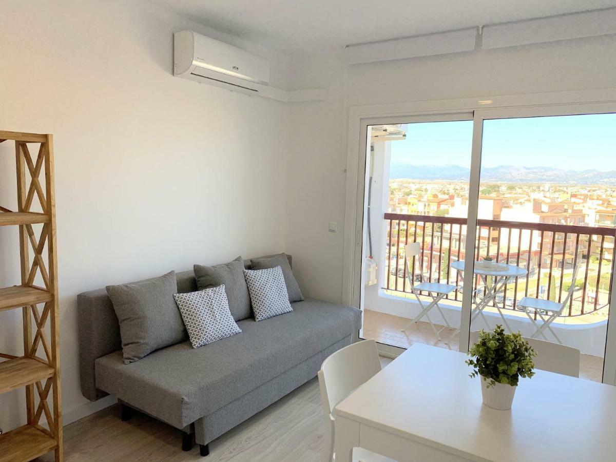 Apartamento 1ª Linea De Mar -Wifi- Aire Acondicionado Empuriabrava Dış mekan fotoğraf